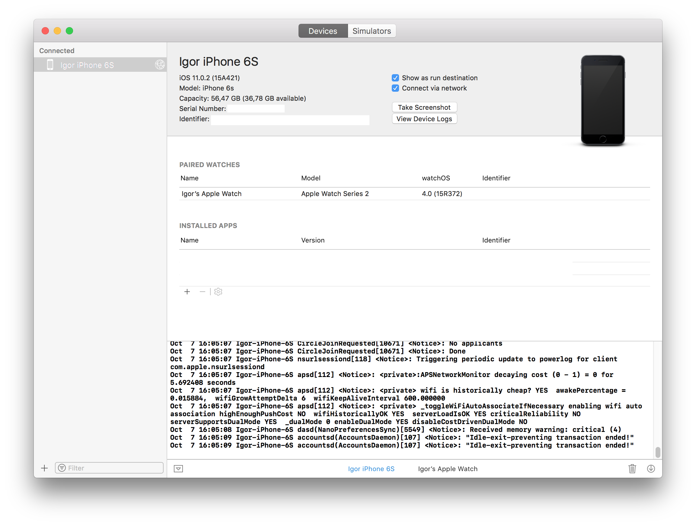 Deployinh over Wifi